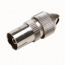 COAX STEKKER VROUW RECHT 6,5MM