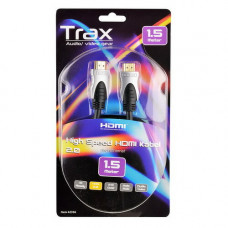 TRAX HDMI 2.0 KABEL HIGH SPEED 1,5MTR GOLD