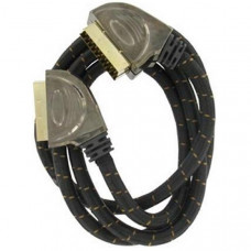 SCART KABEL 2XSCART VERGULD