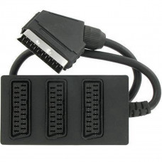 SCART 3WEGVERDELER 0,5MTR