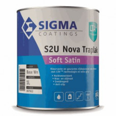 SIGMA S2U NOVA TRAPLAK SOFT SATIN WN / MENGVERF 1LTR SIGMA S2U NOVA TRAPLAK SOFT SATIN WN / MENGVERF 1LTR