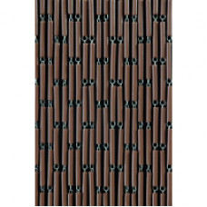 SUN-ARTS DEURGORDIJN NO.037 HULS VERSPRINGEND BRUIN 100X232CM
