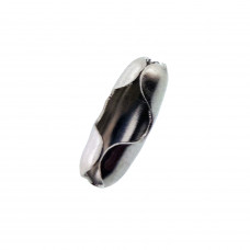 BUSJE VOOR KOGELKETTING VERCHROOMD 3,6MM