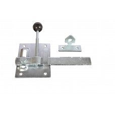 TUINHEKSLUITING - GEEL VERZINKT 100X80 MM