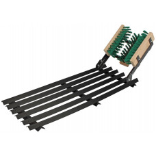 VOETENVEGER MET STALEN SCHRAPER 70CM