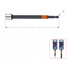 ROTEC IMPACT MAGNETISCHE DOPSLEUTEL 3/8"
