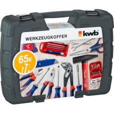 KWB GEREEDSCHAPSKOFFER 65-DELIG