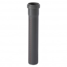 50MM PP VERLENGBUIS 50CM GRIJS +1X MANCHETMOF