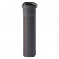 75MM PP VERLENGBUIS 50CM GRIJS +1X MANCHETMOF