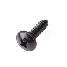 PLAATSCHROEF ZWART 4.2X13MM BOLKOP+RING PH-2 DIN968