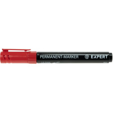 EXPERT PERMANENT MARKEERSTIFT ROOD RONDE PUNT 1,5-3MM LIJNBREEDTE