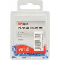 100X 0,75MM² PERSHULS GEISOLEERD 8MM 100X 0,75MM² PERSHULS GEISOLEERD 8MM