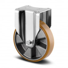 BOKWIEL EXTRA ZWAAR 125MM PLAAT +POLY-URETHAAN BAND +ALUMINIUM VELG 500KG BOKWIEL EXTRA ZWAAR 125MM PLAAT +POLY-URETHAAN BAND +ALUMINIUM VELG 500KG