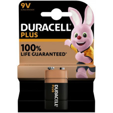 DURACELL BATTERIJ 9 VOLT MN-1604 PLUS