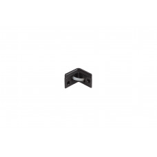 STOELHOEK 25X25X15MM ZWART